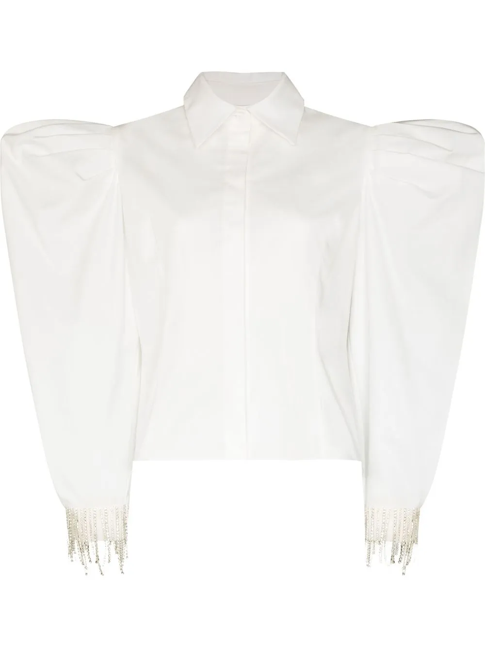 

ANOUKI camisa con detalles de cristal - Blanco