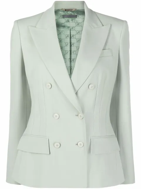 Alberta Ferretti Blazer com abotoamento duplo