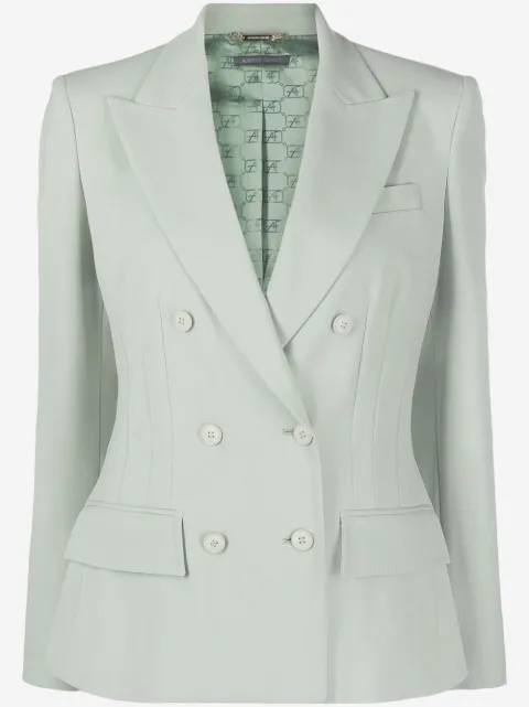 Alberta Ferretti Blazer com abotoamento duplo