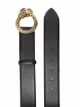 Alberta Ferretti snake-buckle leather belt