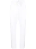 James Perse french-terry track pants - White