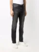 Nudie Jeans dark-wash straight-leg jeans