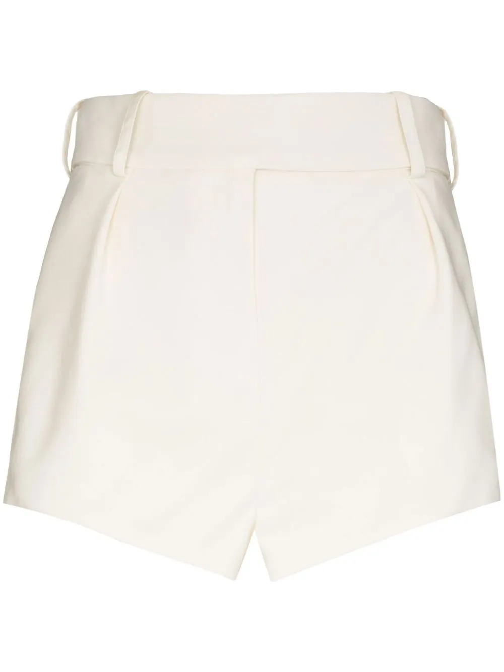 

Alexandre Vauthier high-waist short shorts - Neutrals