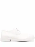 Marsèll chunky lace-up leather derby shoes - White