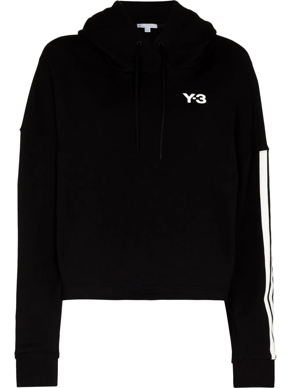 

Y-3 CH1 cotton hoodie - Black