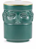 GINORI 1735 The Companion lidded candle - Green