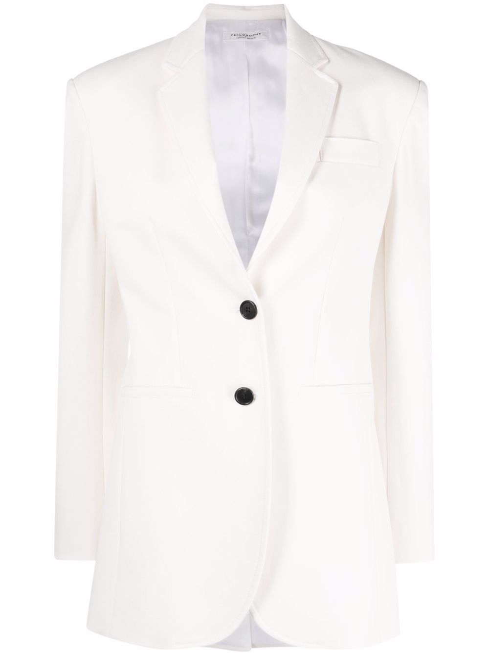 

Philosophy Di Lorenzo Serafini single-breasted blazer - White