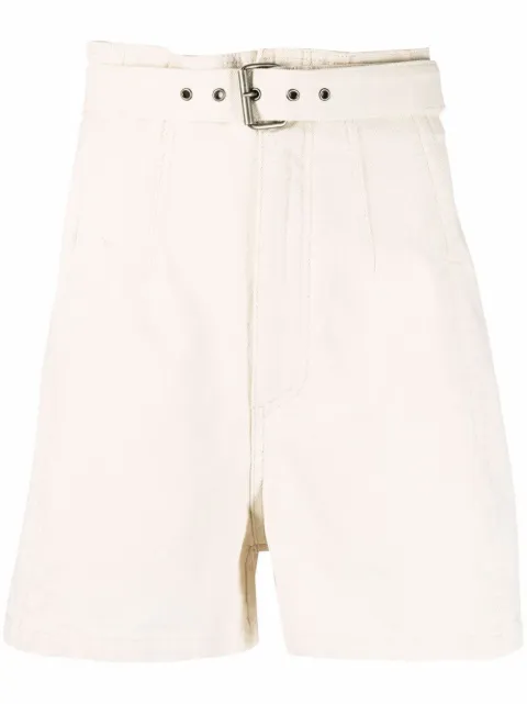 Philosophy Di Lorenzo Serafini Shorts denim con cintura