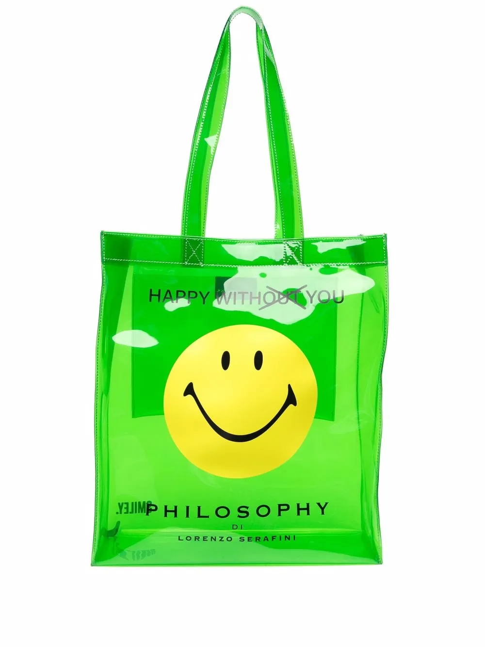 

Philosophy Di Lorenzo Serafini bolsa de hombro Smiley - Verde