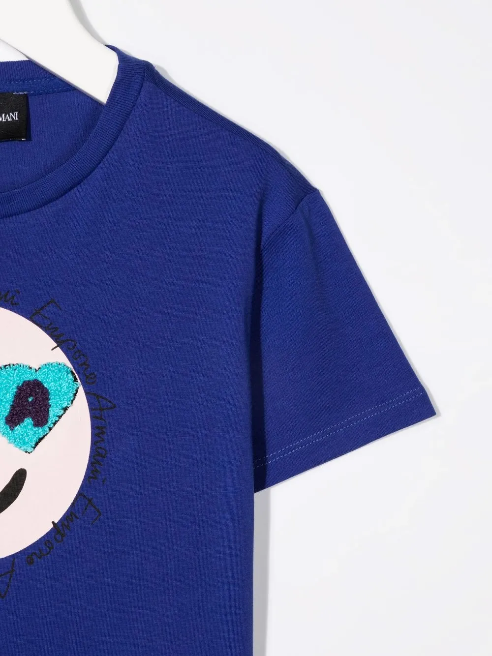 фото Emporio armani kids футболка с принтом smiley