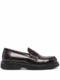 Scarosso Michelle penny loafers - Red