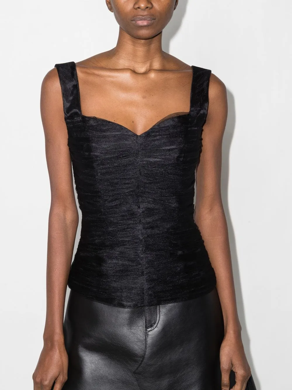 ANOUKI draped corset-style top | Vests & Tank Tops | Image 2