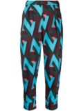 Rachel Comey Westside abstract-print trousers - Blue