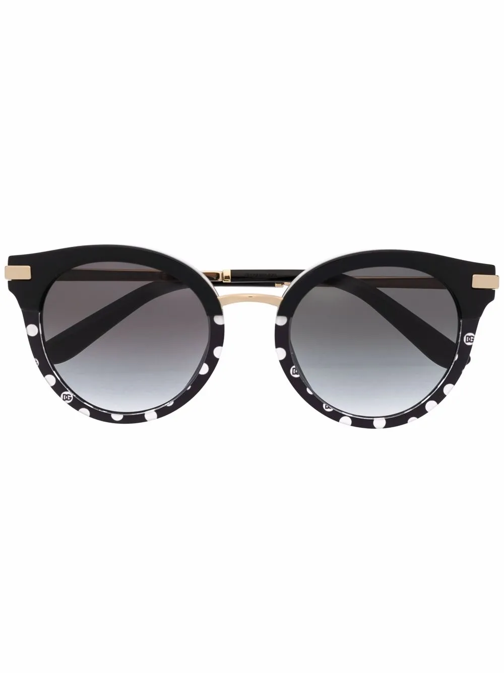 фото Dolce & gabbana eyewear солнцезащитные очки с эффектом градиента