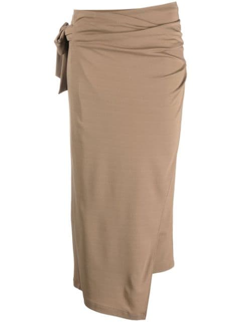 Wolford The Origami-Drape wrap skirt