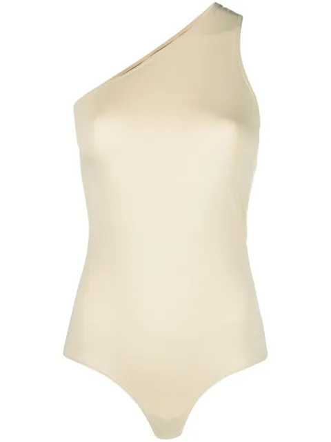 Wolford one-shoulder asymmetrical bodysuit