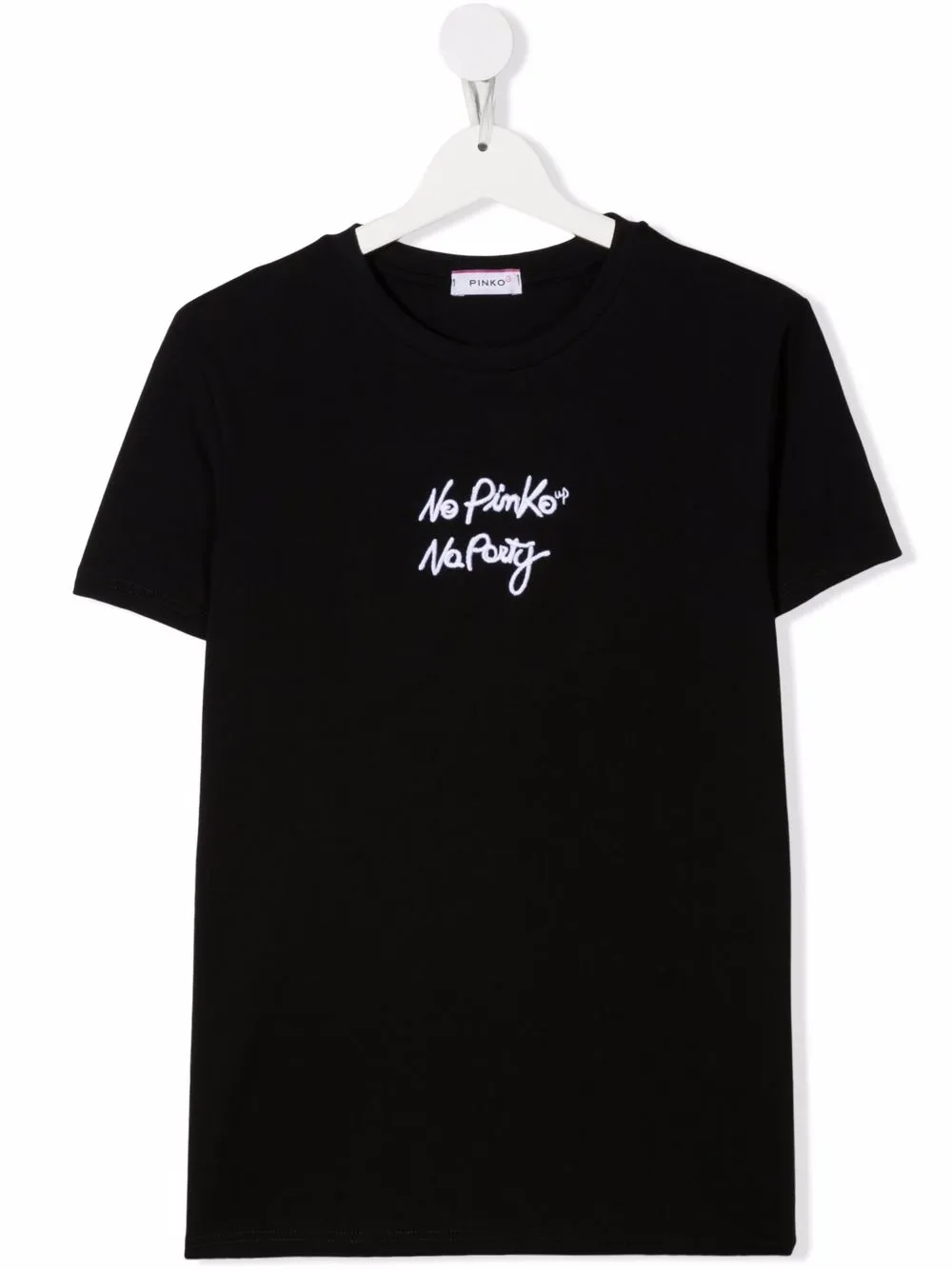 фото Pinko kids толстовка с вышитой надписью