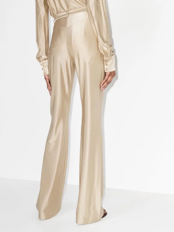 Alexandre Vauthier Flared Satin 