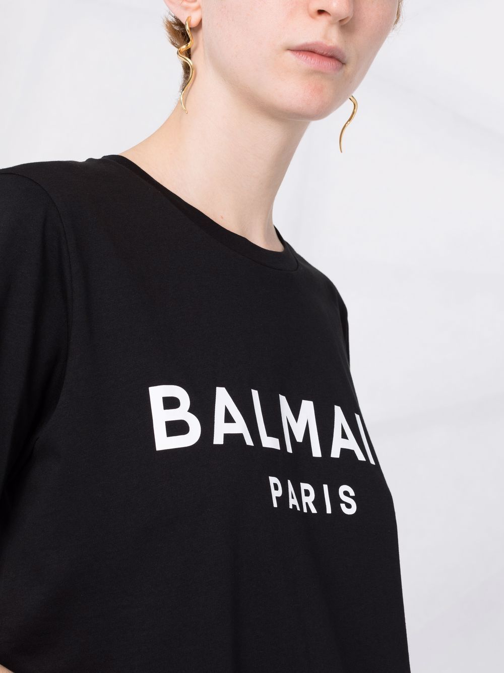 фото Balmain топ с логотипом