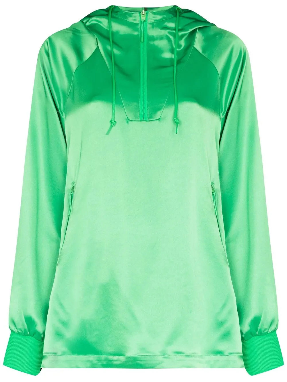 

Y-3 hoodie con cordones - Verde