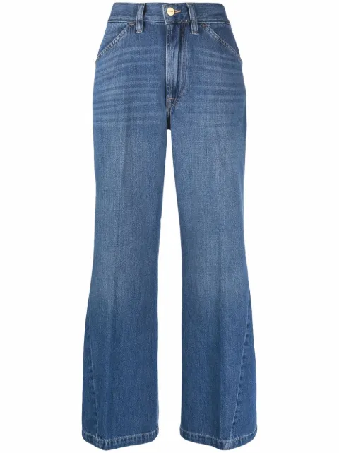 FRAME Le Baggy wide-leg jeans