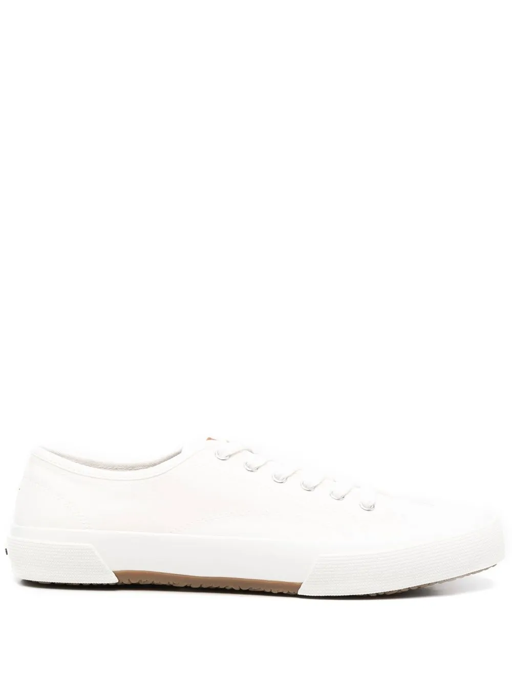 

SANDRO embossed-logo low-top sneakers - White