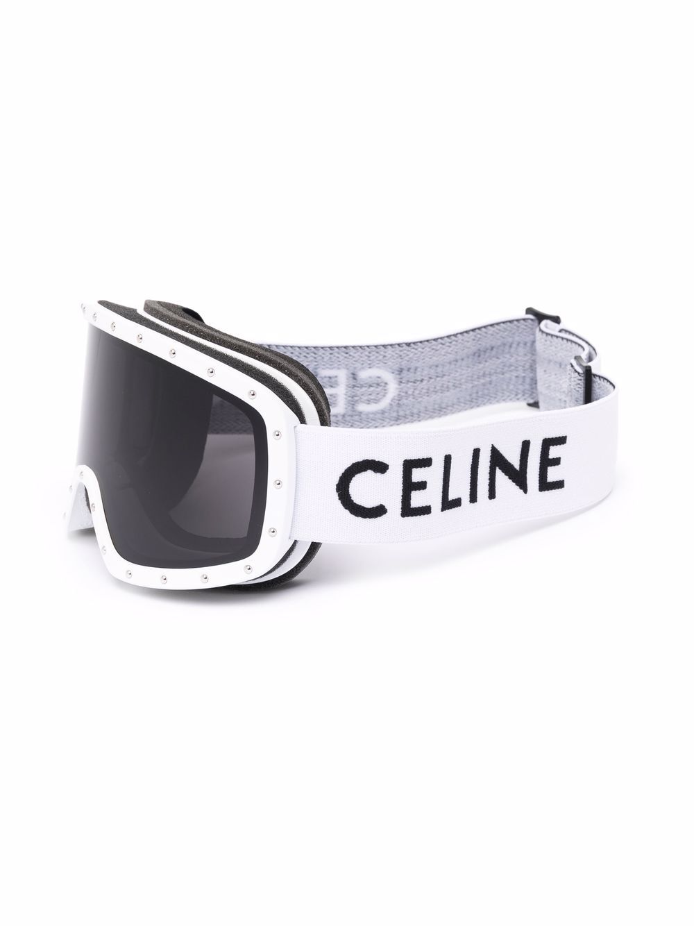 Celine Eyewear Zonnebril met oversized montuur - Wit