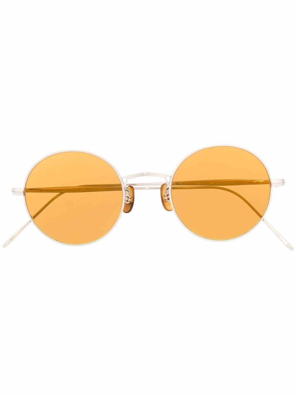 фото Oliver peoples солнцезащитные очки в круглой оправе