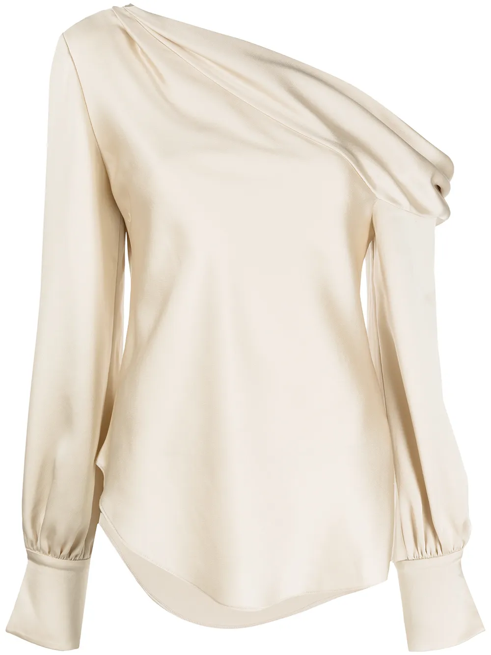 

Jonathan Simkhai blusa Alice con hombro descubierto - Neutro