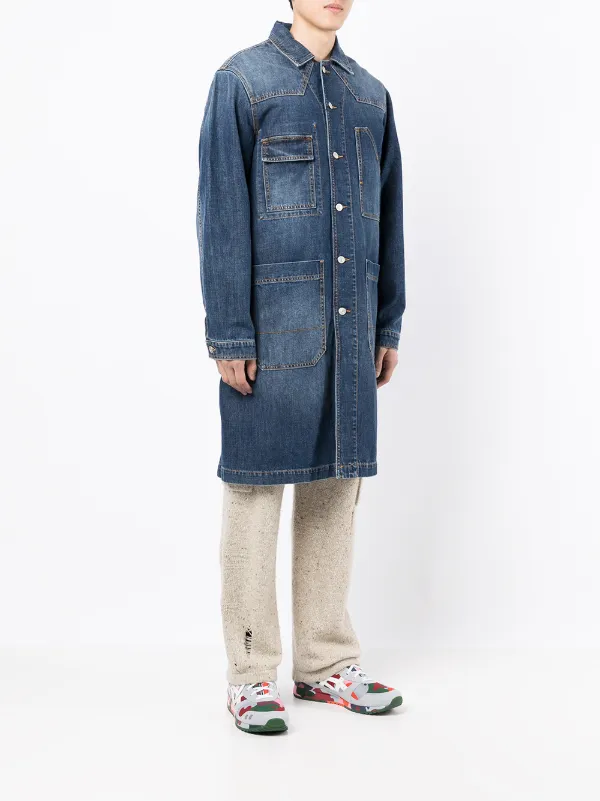 Kenzo mid-length Denim Jacket - Farfetch