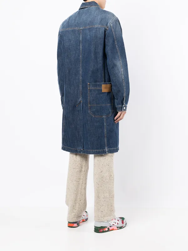 Kenzo mid-length Denim Jacket - Farfetch