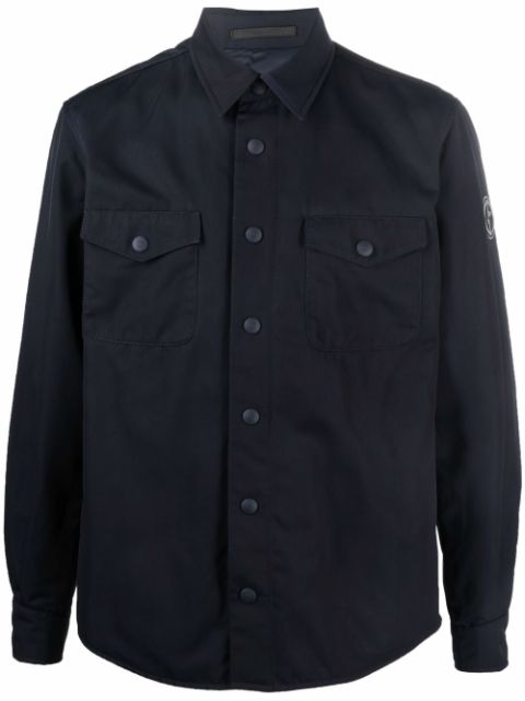 Giorgio Armani long-sleeved shirt jacket