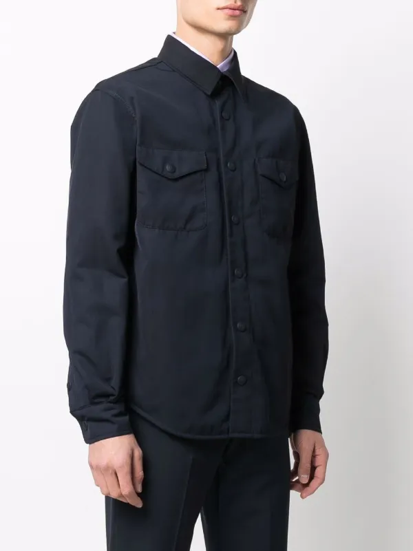 人気商品 Giorgio Armani FARFETCH - 通販 シャツジャケット トップス