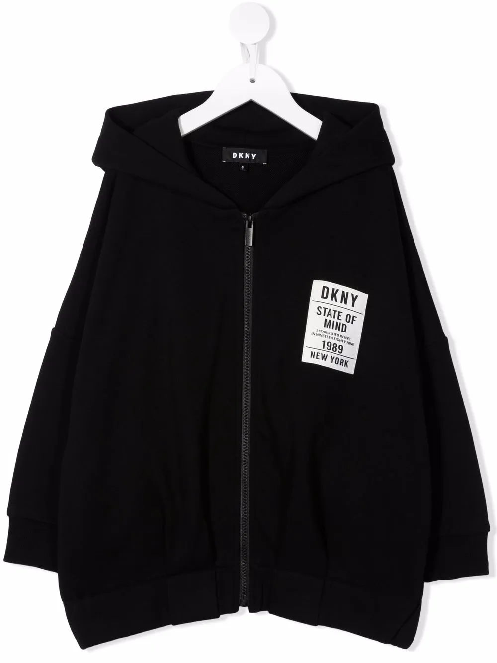 фото Dkny kids худи на молнии с графичным принтом