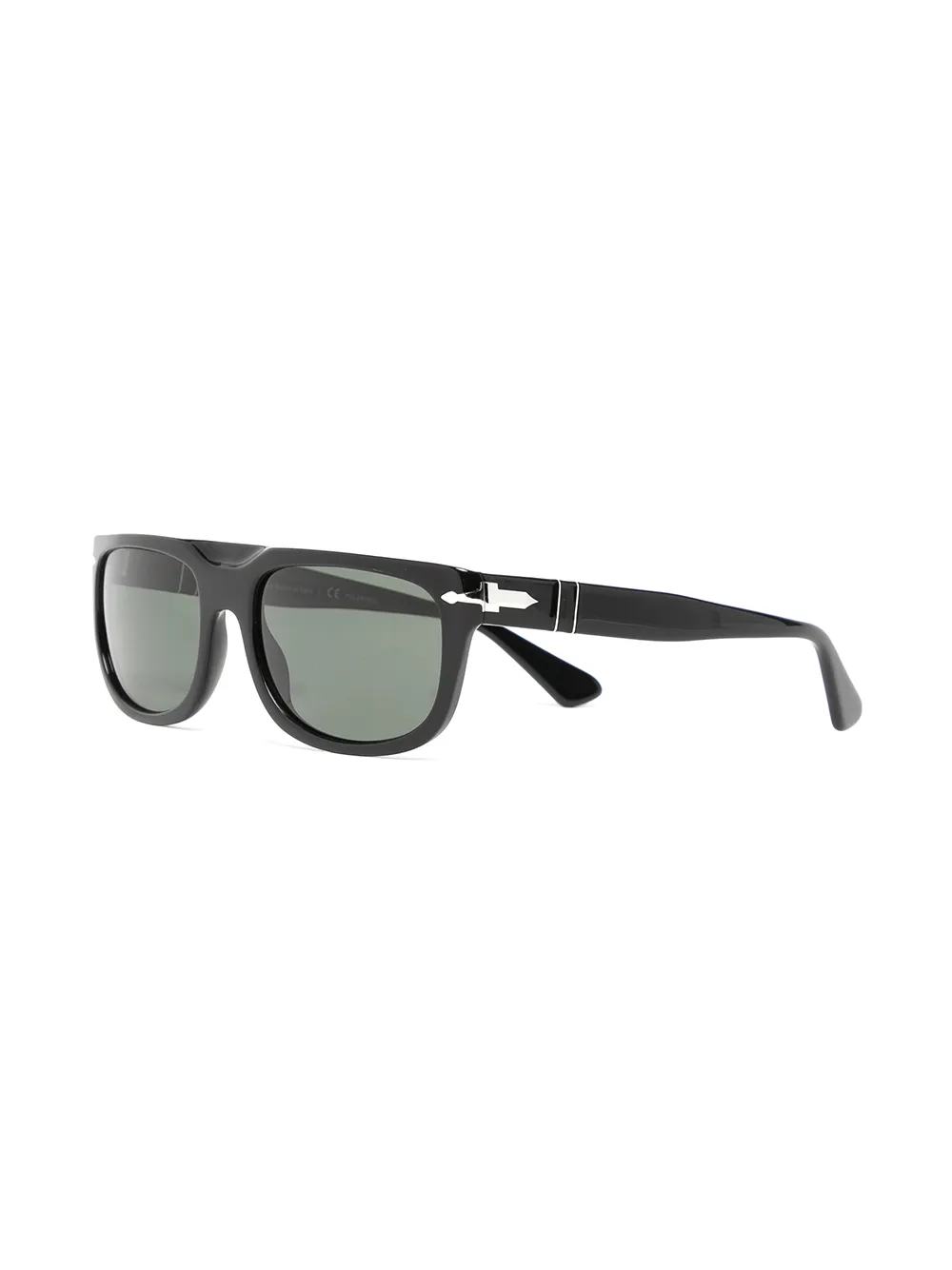 Persol PO3271S zonnebril met plat montuur - Zwart