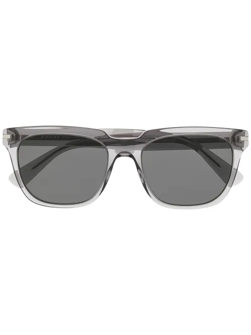 Lunettes de soleil à monture d'inspiration wayfarer - Prada Eyewear - Modalova