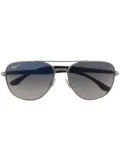 Ray-Ban square-frame sunglasses - Silver