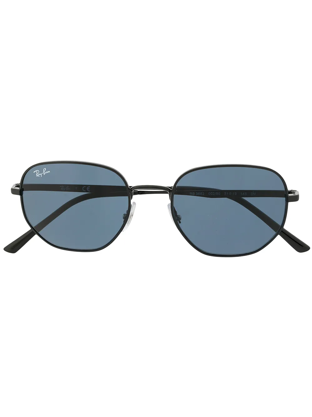 

Ray-Ban RB3682 geometric-frame sunglasses - Silver