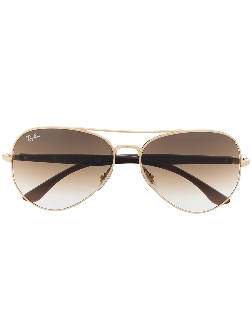 Ray-Ban RB3675 aviator-frame sunglasses | Brown | Image 1