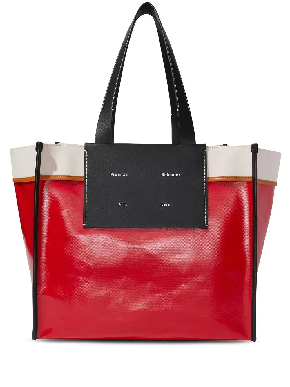 

Proenza Schouler White Label XL Morris coated tote bag - Red