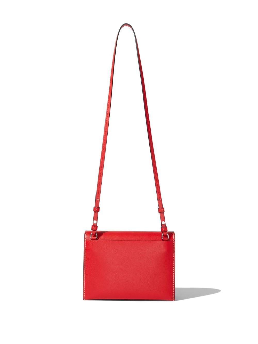 Proenza Schouler White Label Accordion tas met omslag - Rood