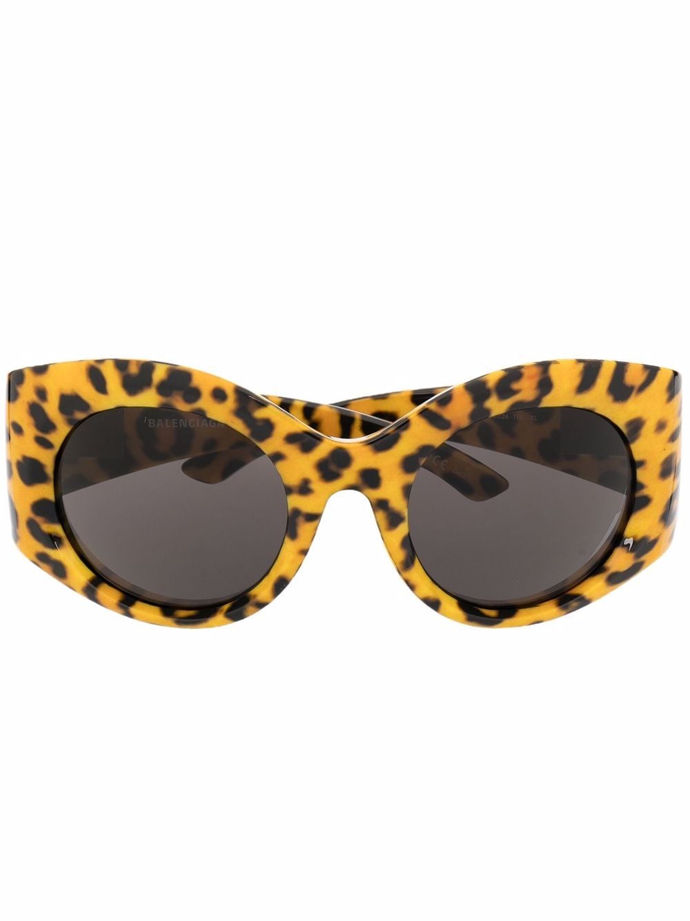 фото Balenciaga eyewear солнцезащитные очки в оправе 'кошачий глаз'