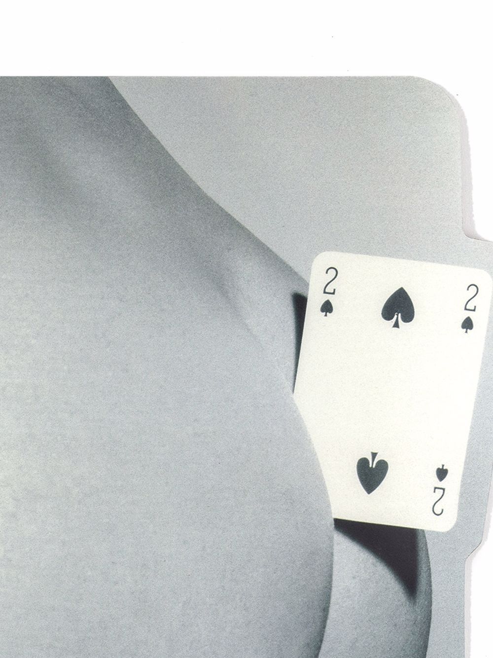 фото Seletti коврик для стола с принтом two of spades