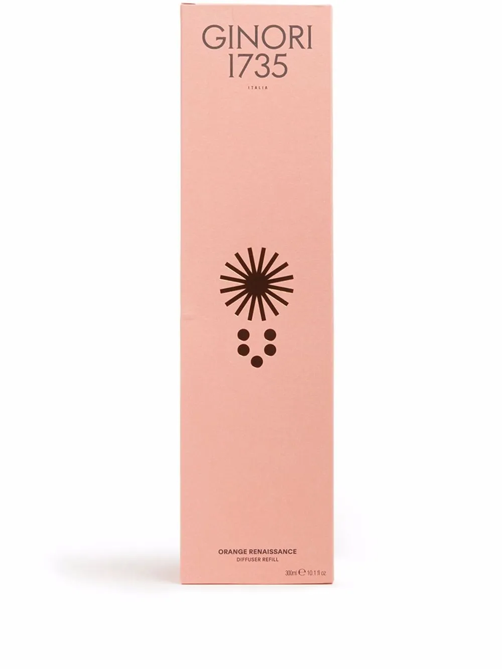 

GINORI 1735 Orange Renaissance fragrance refill bottle - Black