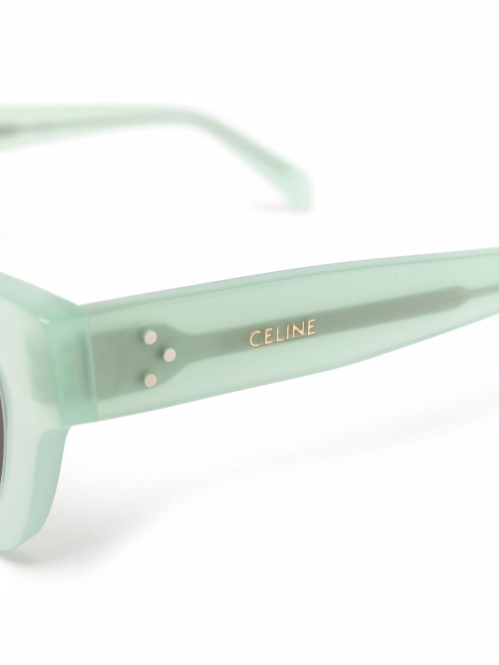 фото Celine eyewear солнцезащитные очки в оправе 'кошачий глаз'