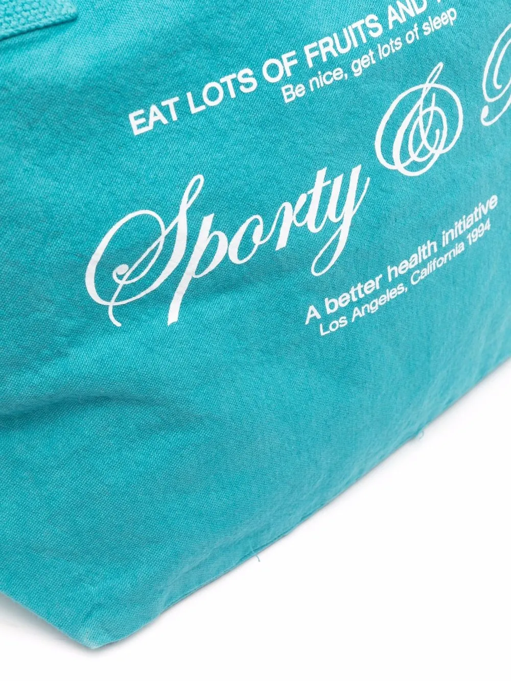 фото Sporty & rich сумка-тоут с логотипом