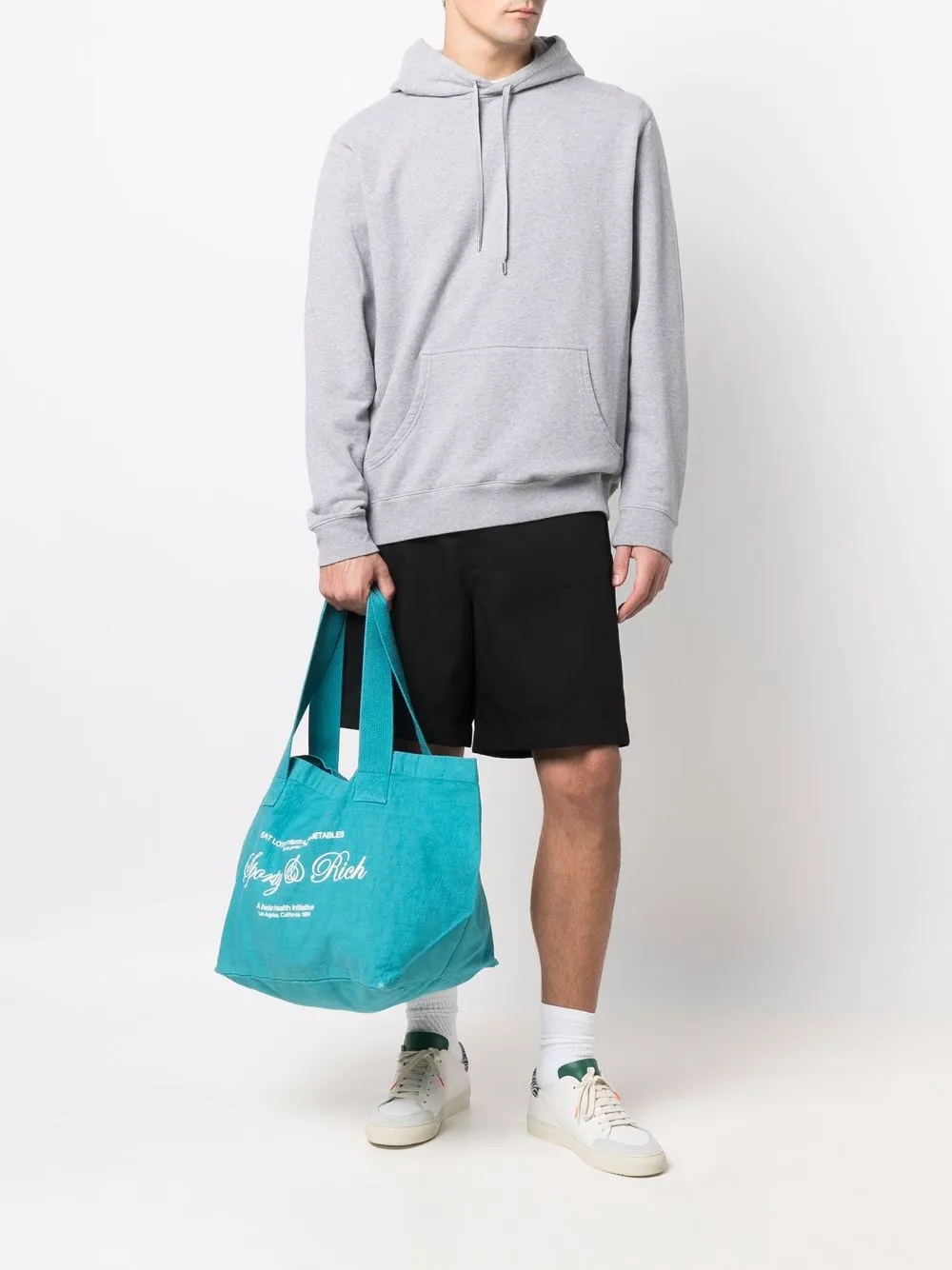 фото Sporty & rich сумка-тоут с логотипом