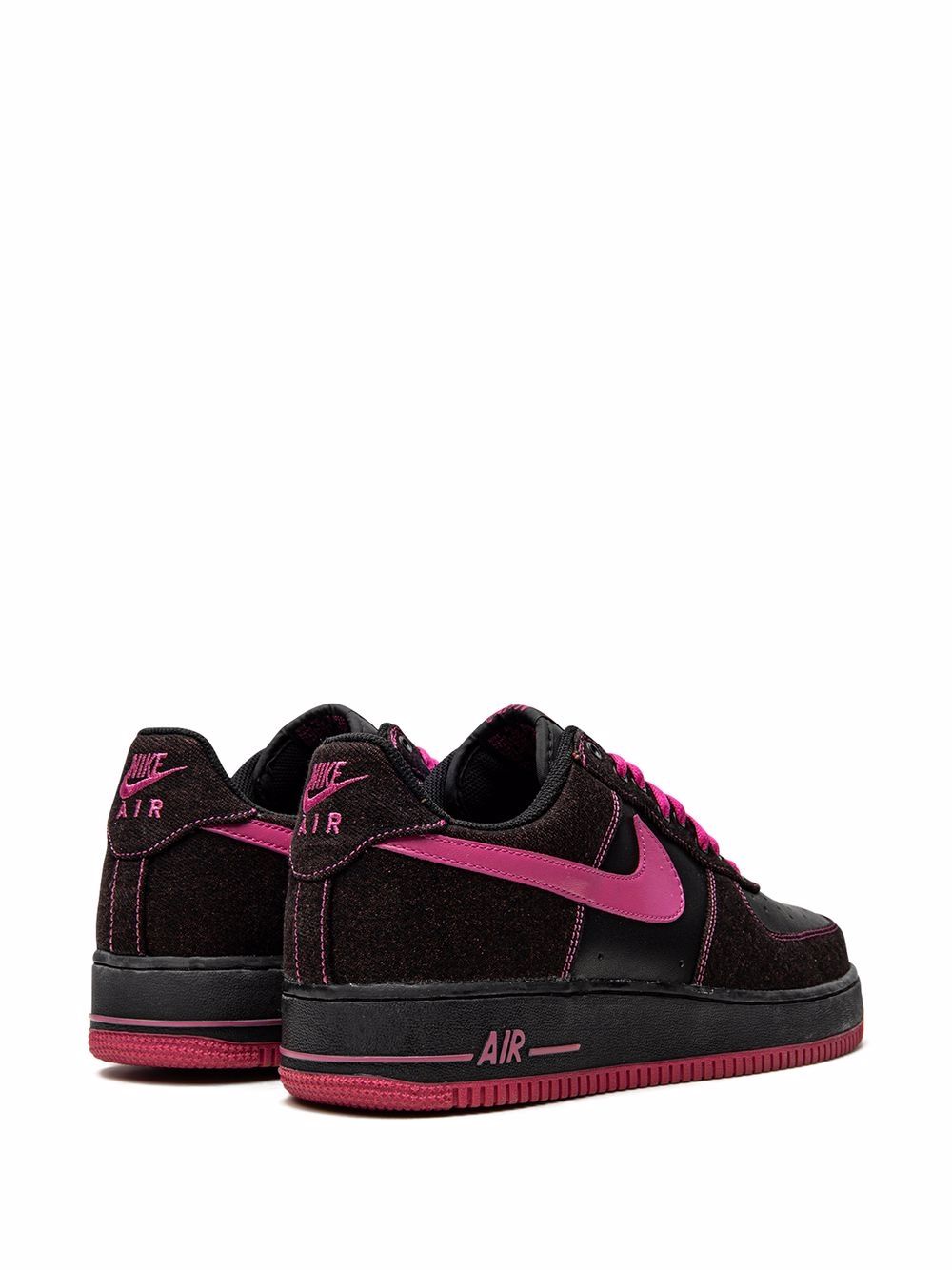 Shop Nike Air Force 1 Low-top Sneakers In Black