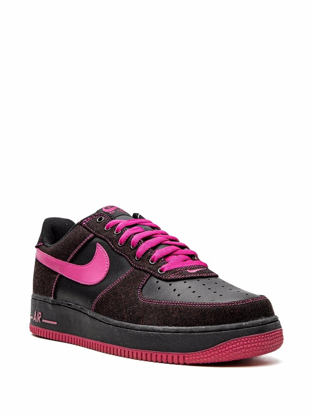 Shop Nike Air Force 1 Low-top Sneakers In Black