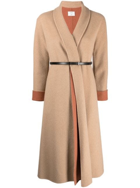 Onefifteen abrigo con diseño color block